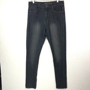 No Fuze Slightly Distressed Jeans With Embellished Back Pockets Size 14